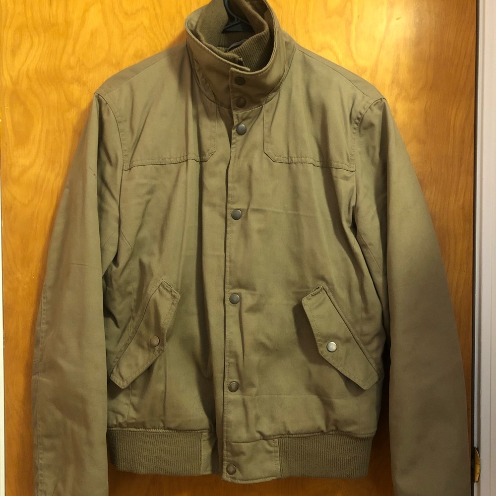 H&M Winter Coat // Beige // Military Aesthetic